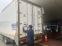 중부내륙 문경(창원방향)주유소, 교통안전 캠페인·안전용품 무상 제공 호응