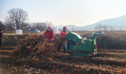 남부산림청, 유관기관 합동 영농부산물 수거·파쇄 실시