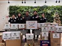 경북 칠곡 배울태권도장…라면 1,210개 전달