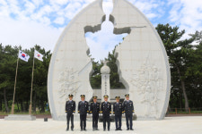 772명 학도병 희생 되새기며…경북직업훈련교도소, 장사상륙작전 전승기념관 참배
