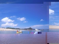 은빛모래 밟고 푸른바다 풍덩