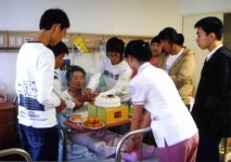 홍성지역 3개 고등학교 연합 봉사동아리 모임