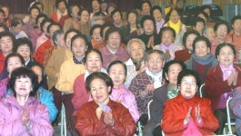 우리노인대학 입학식