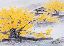 한국화가 정춘자 두번째 개인전