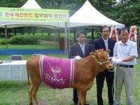 “송아지 잘 키워주세요”