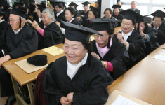 천안노인대학 졸업식