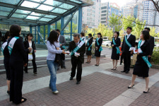 세프로충청본부 | 하나은행 충청본부 출범 10주년, 결의대회·가두 캠페인