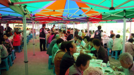 한전 동대전지점 경로잔치