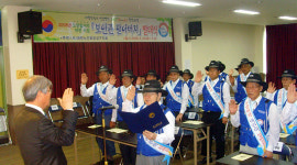 어린이 등굣길 안전 지킴이