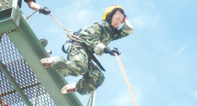 홍성 광천고, 해병대 아카데미 교육