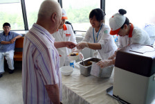 한국산재의료원 대전 중앙병원, 환자에 팥빙수 전달