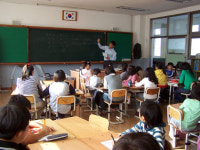 中공무원 정성민씨, 충북 단양초·상진초서 중국어 교실 운영