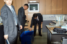 정치인 모임 도청 파문, 아산시의회 사무국 압수수색