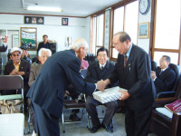 음성 상이군경회, 내의 전달