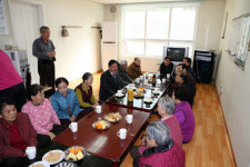 최홍묵 계룡시장, 관내 35개 경로당 순회방문