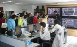 천안동남署, 지체장애우 초청 견학