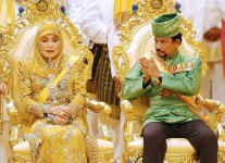 석유부국 브루나이 왕과 비