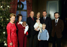 노르웨이 왕실 가족의 크리스마스 모임