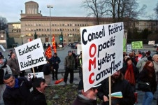 SWITZERLAND WTO PROTEST