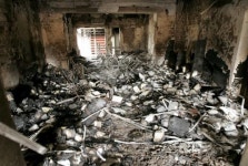 TOGO GERMAN CULTURAL CENTRE BURNED