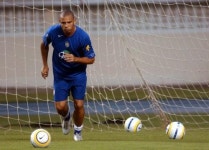 BRAZIL BRAZILIAN SOCCER TEAM TRAINING SESSION