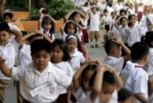 PHILIPPINES EARTHQUAKE DRILL