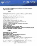 EPA OUTLOOK