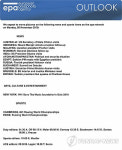 EPA OUTLOOK