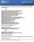 EPA OUTLOOK