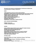 EPA OUTLOOK