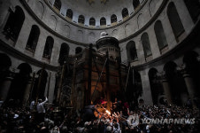 MIDEAST JERUSALEM HOLY FIRE