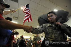USA FINAL TROOPS FLIGHT TO DFW