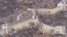 CHINA GREAT WALL IN WINTER