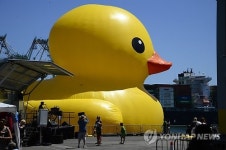 USA GIANT RUBBER DUCK