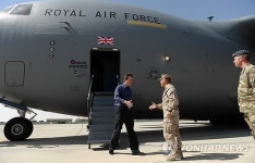 AFGHANISTAN BRITAIN CAMERON VISIT