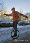 RUSSIA WINTER BIKE PARADE