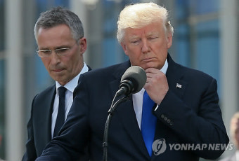 트럼프 '집단방위'에 침묵…나토 동맹국 '경악'