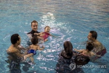 EGYPT NEWBORNS SWIMMING SCHOOL