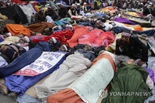 BANGLADESH MADRASA TEACHERS HUNGER STRIKE