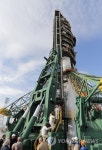 KAZAKHSTAN RUSSIAN SOYUZ ROCKET LAUNCH PREPARATION