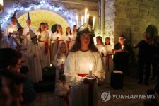 ISRAEL SWEDEN CHRISTIANITY ST LUCIA DAY