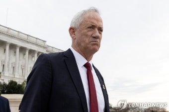 미국에 온 이스라엘 온건파 베니 간츠
