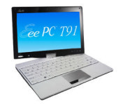 [CES2009]아수스, 스위블 타입 넷북 이피시 T91 발표