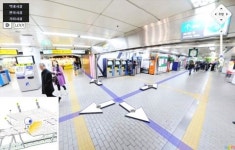 다음, 로드뷰 지하철역 내부 구석구석 제공