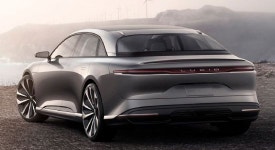 루시드 모터스, ‘643km 주행’ 럭셔리 전기차 공개
