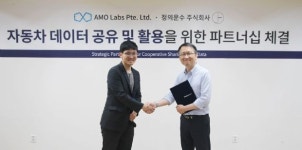 아모랩스, 정의운수와 자동차 데이터 공유