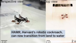 하버드, 물 위 걸어 다니는 로봇 개발