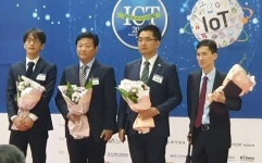 송호철 더존 본부장 '2019 ICT 어워즈'서 장관상 수상