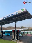 국내 최대 규모 전기버스 충전소, 수원에 준공...96대 충전 가능