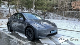 [조재환의 카테크] 테슬라 모델 Y 타고 한파 속 400km 주행해보니